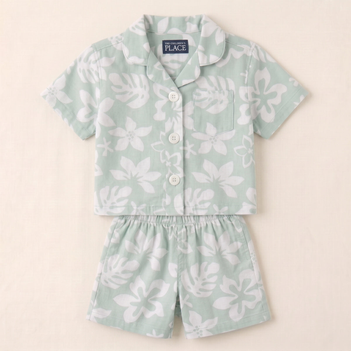 Ensemble enfant 15 (Hibiscus vert)
