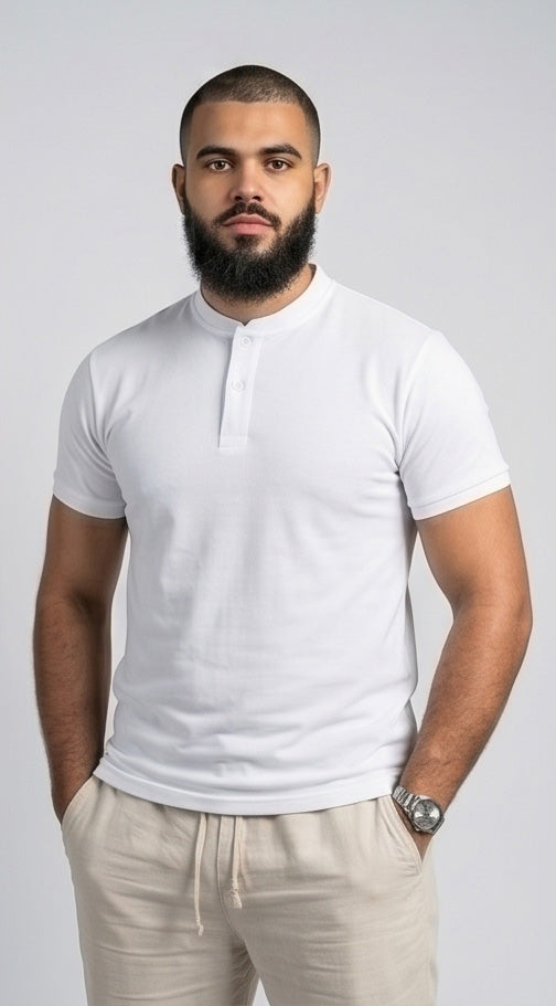 T-shirt Henley