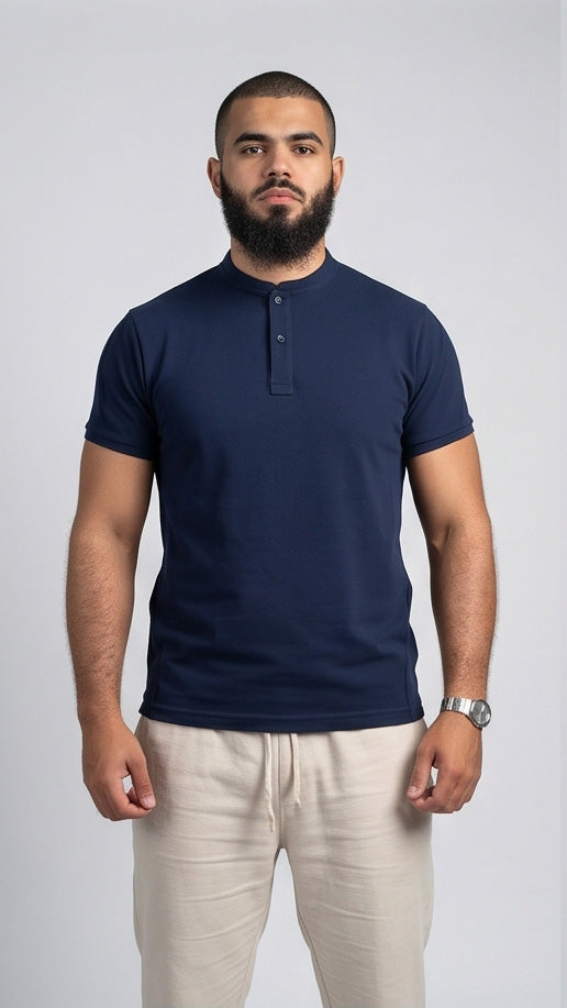 T-shirt Henley