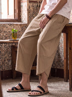 Pantalon en Lin Coupe Coréenne 1