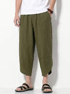 Pantalon en Lin Coupe Coréenne 1