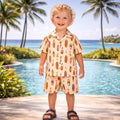 Ensemble enfant 19 (Surf crème)