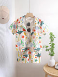 Ensembe 2 pcs (Chemise Hawaïenne + Short) 002