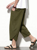 Pantalon en Lin Coupe Coréenne 1