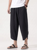 Pantalon en Lin Coupe Coréenne 1